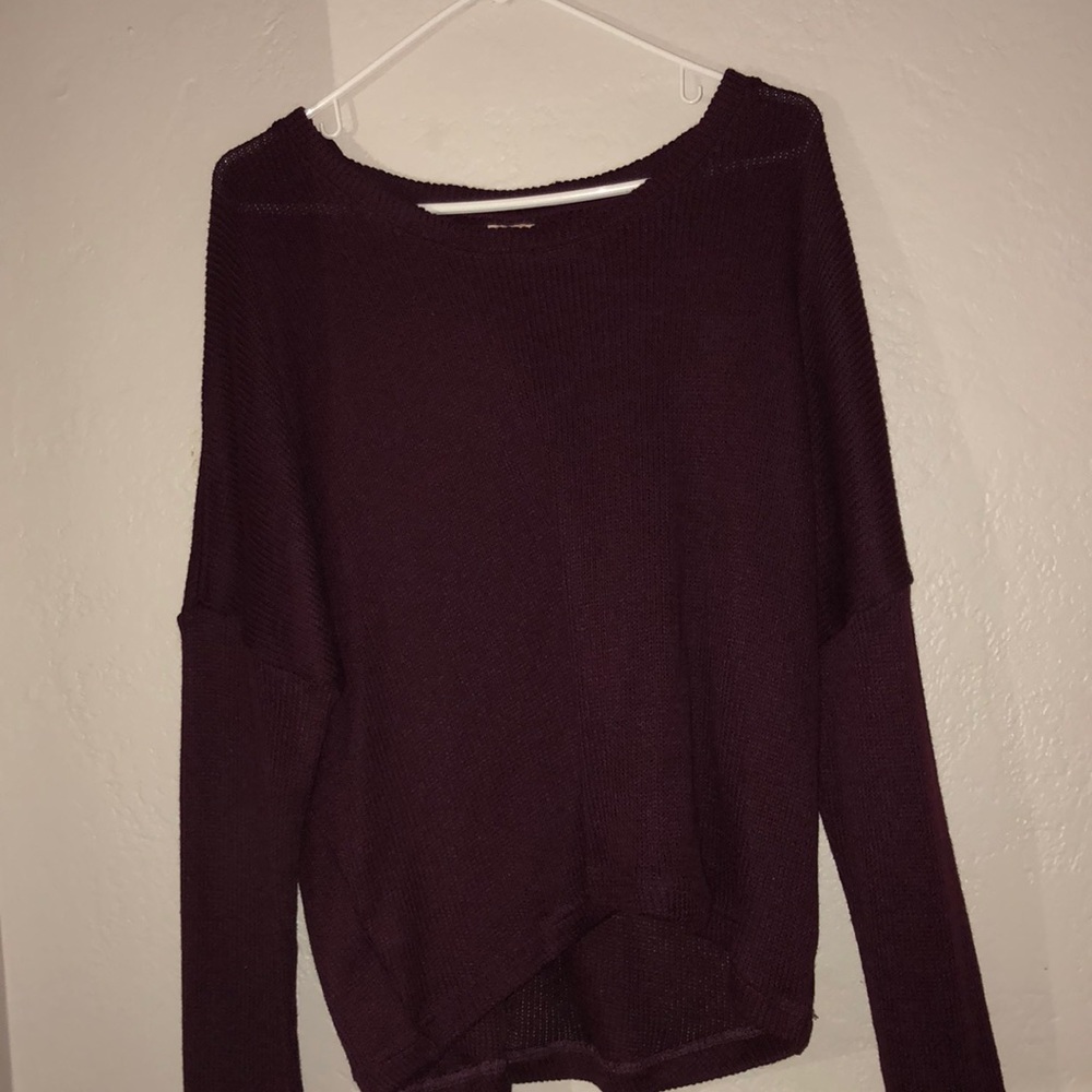 Burgundy Sweater